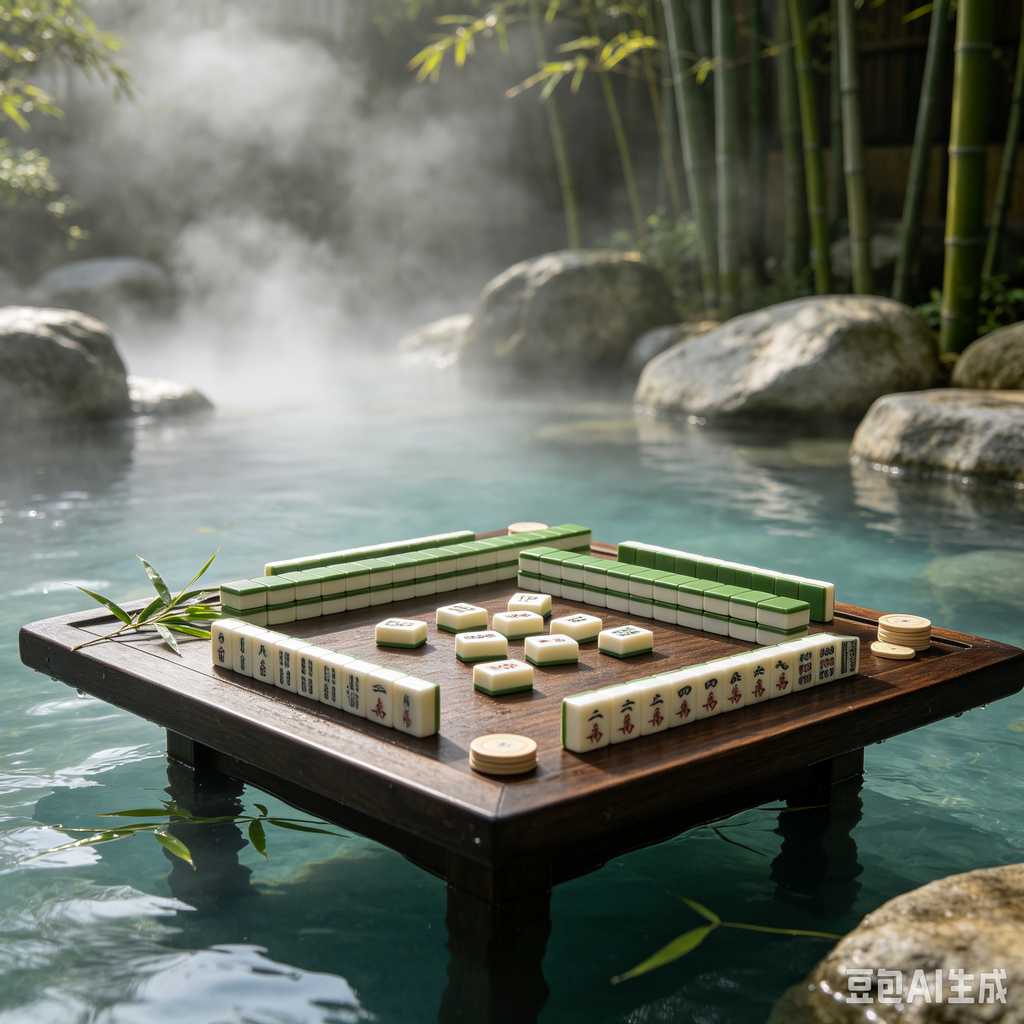 hand carved mahjong tiles