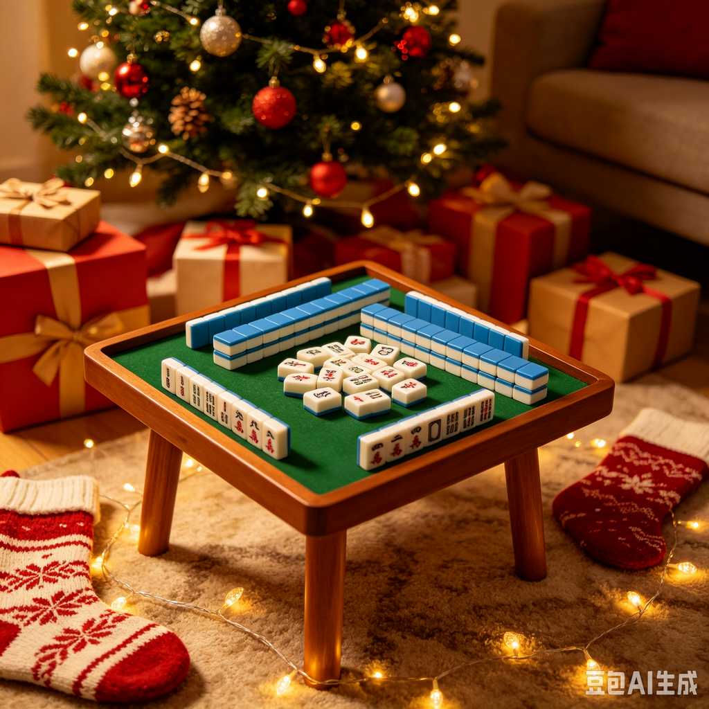 mahjong rule card included