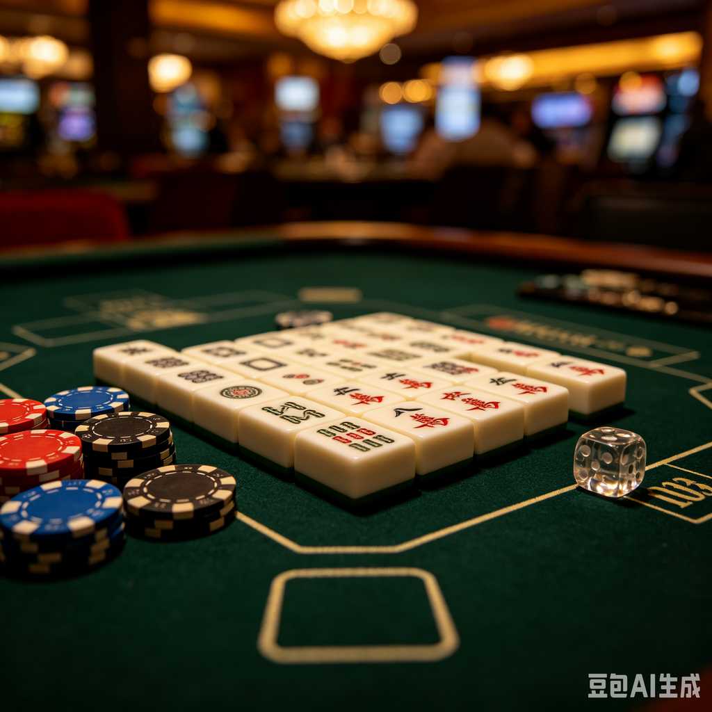 mahjong set for home entertainment