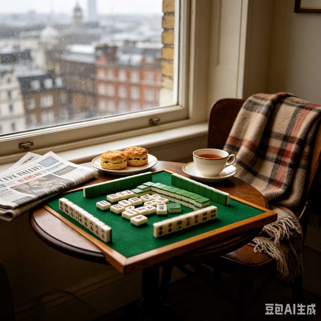 mahjong tile rack set